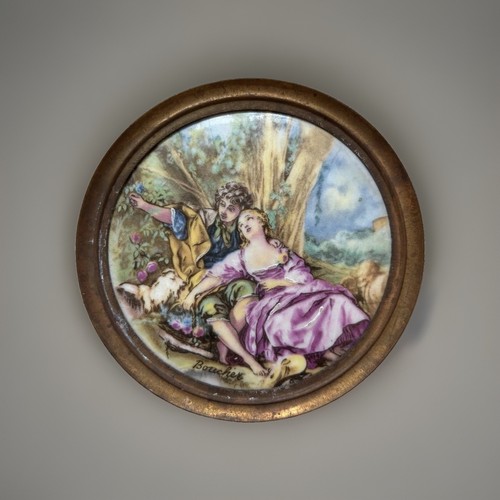 Placca tonda porcellana - placca,