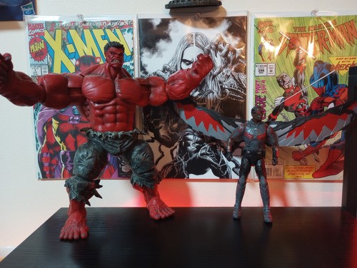 Marvel select red - red, hulk