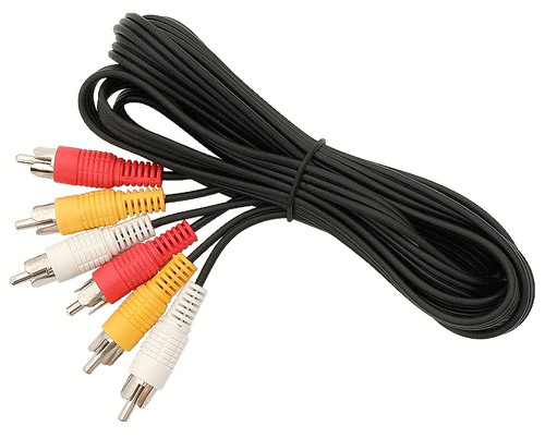 Cavo rca a 3x - rca, 1,8