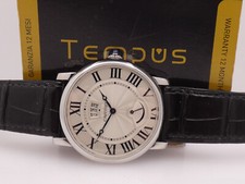 OROLOGIO MANUALE CARTIER ROTONDE DE CARTIER RISERVA DI CARICA W1556369-3749 SCATOLA E DOCUMENTI