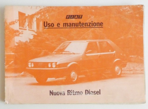 Fiat nuova ritmo diesel - fiat,