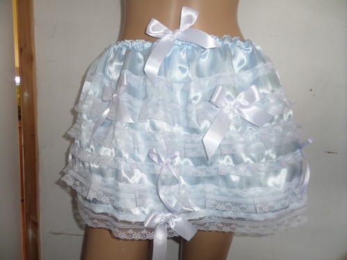 Mini sottoveste blu raso - mini,