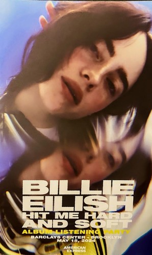 Raro poster esclusivo billie - poster,