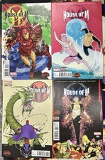 House Of M #1-4 Set Completo Variant e Main Cover Marvel