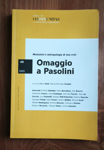 Omaggio pasolini cura di - omaggio,