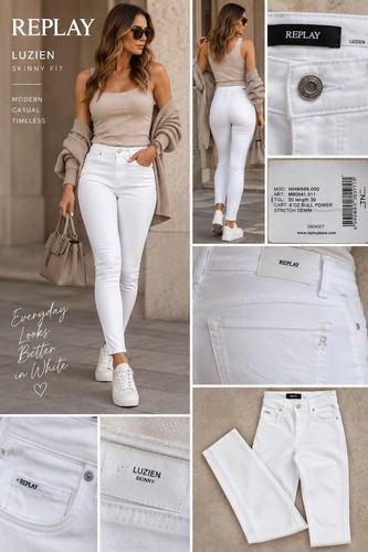 Jeans donna replay - replay, luzien