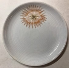 Lot5 Di 6 Piccole Piatti Decoro Floreale Ceramica Di San Amand H 2,5 D 20 CM