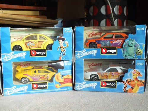 Lotto burago 43 - 1/43, disney