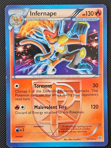 Infernape 135 plasma - , storm