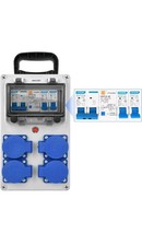 Scatola elettrica da cantiere