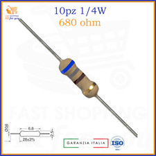 Kit resistenze 1/4 watt