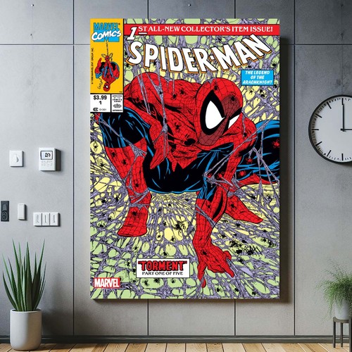 Spiderman comic art - spiderman,
