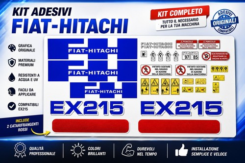Fiat hitachi 215 w - ex,