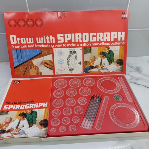 Disegno vintage con spirografo