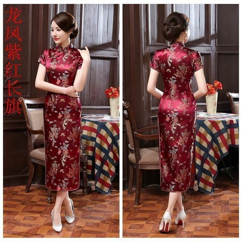 Abito lungo donna - , dragon