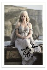 EMILIA CLARKE SIGNED PHOTO
