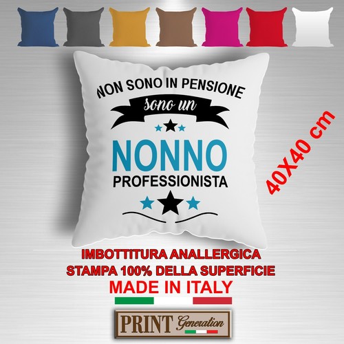 Cuscino regalo nonno - cuscino,