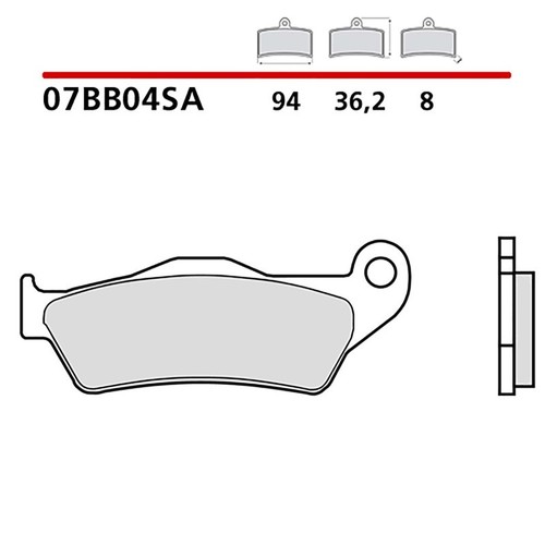 Brembo kit pastiglie freno - kit,