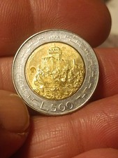 Moneta 500 LIRE - REPUBBLICA DI SAN MARINO 1988 Fortezza Di San Marino