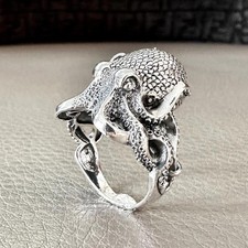 Anello Polpo Artigianale