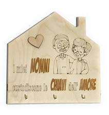 Portachiavi Da Parete Casetta