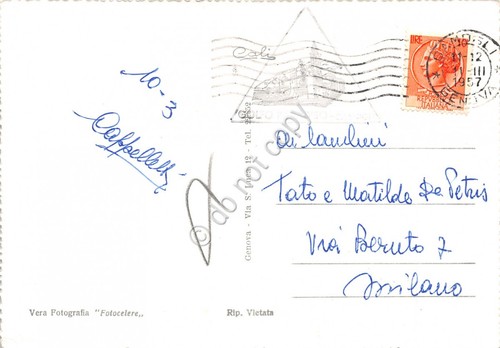 Cartolina fruttuoso cristo - fruttuoso,