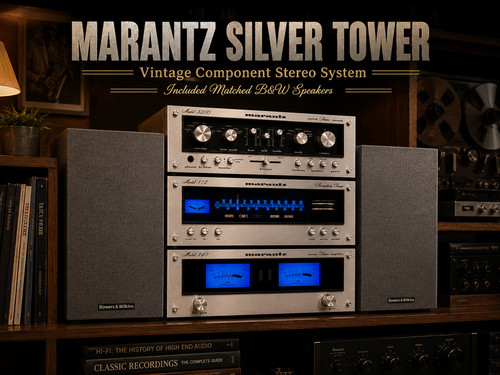 Marantz silver tower - marantz,