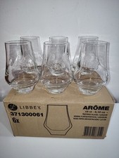 Vecchia Romagna set 6 bicchieri in vetro 4cl nuovi Brandy