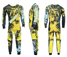 Tuta completo completino mini moto cross quad bimbo bambino 4 6 8 10 12 14 anni