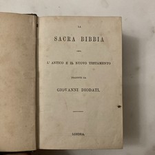 LA SACRA BIBBIA Antico e Nuovo
