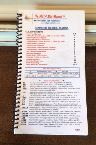 Nifty mini manuale per kenwood - nifty, mini-manuale