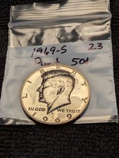 1969-S Proof Kennedy Half