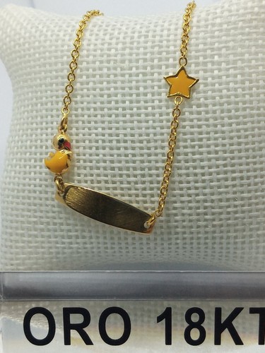 Bracciale oro giallo 750 - bracciale,
