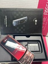 LG KF510 Red  Mobile Phone Old