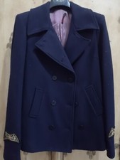 Giacca misto lana Blu TG M con