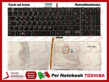 Tastiera Italiana Retroilluminata TOSHIBA Satellite 603780077712 0KN0-ZW2IT22