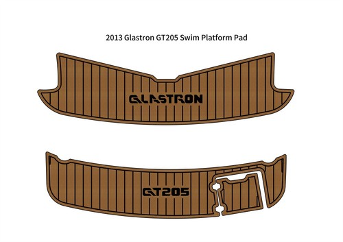 Piattaforma nuoto glastron - piattaforma, di