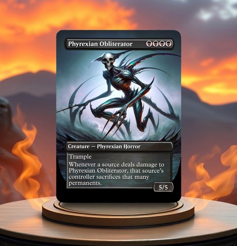 Phyrexian obliterator scheda - obliterator,