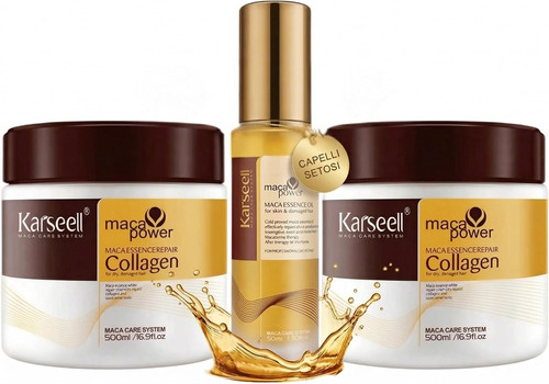 Set maschere capelli - set,