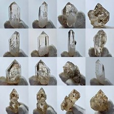 12 punte di quarzo fumé