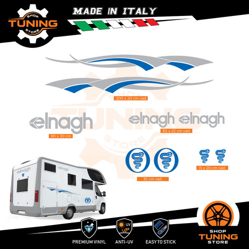 Kit adesivi camper elnagh - camper,