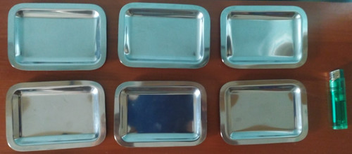 Set piattini rettangolari - set, 6