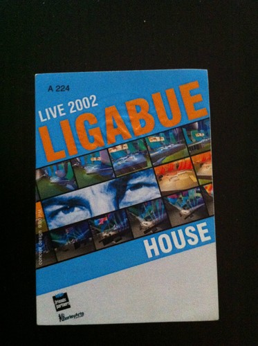 Ligabue biglietto pass - ligabue,