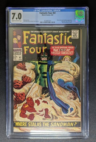 Fantastic four cgc 7 - cgc, 7.0
