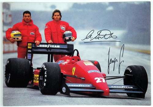Ferrari cartolina ufficiale - ferrari,