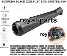 TORPEDO BLACK EXHAUST FIT FOR