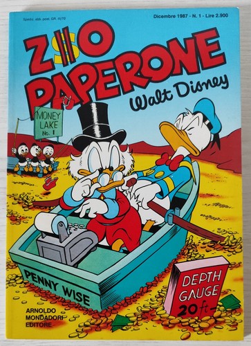 Zio paperone mondadori - zio, n.1
