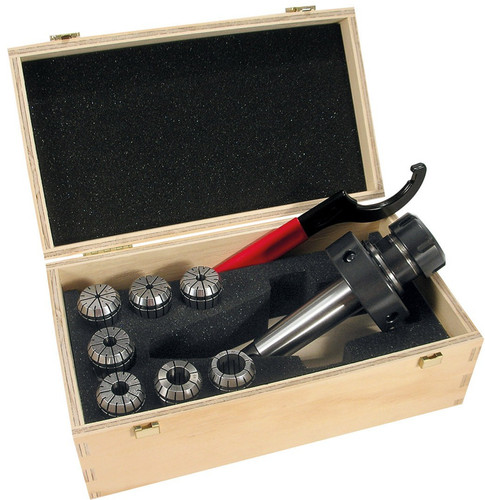 Set mandrino porta pinze - porta, cm4