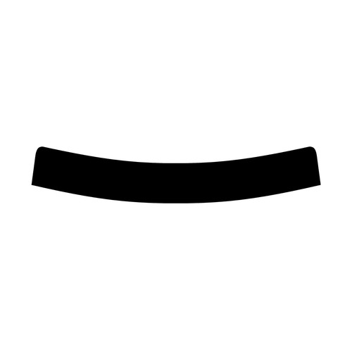 Fascia parasole parabrezza - fascia,
