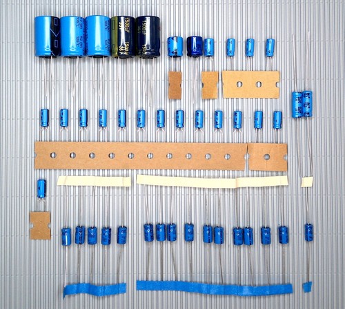 Kit condensatore elettrolitico - kit,